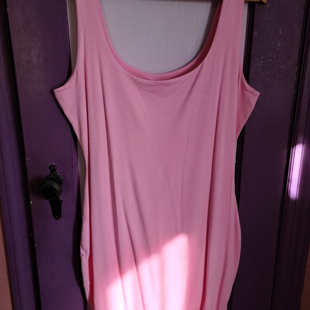 Pink Body Con Dress - 3x